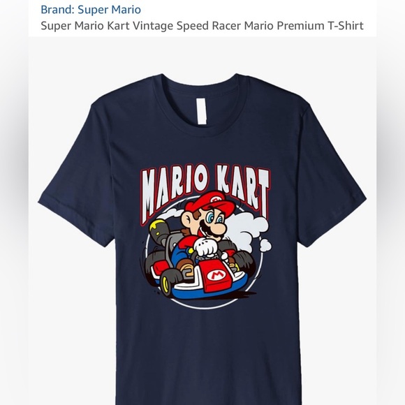 Vintage super Mario brothers cart T-shirt
New With Tags - Picture 1 of 3
